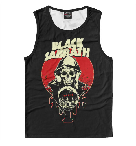 

Майки Print Bar, Белый, Black Sabbath
