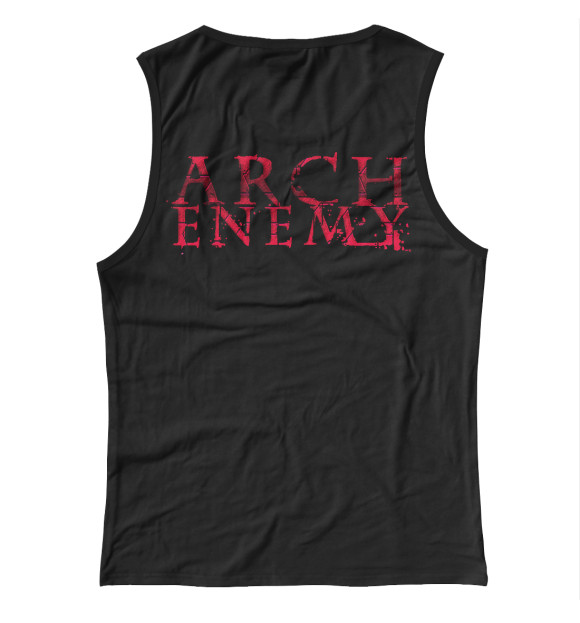 Майка для девочки с изображением Arch Enemy цвета Белый