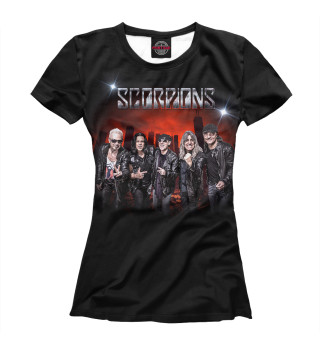 Женская футболка Scorpions