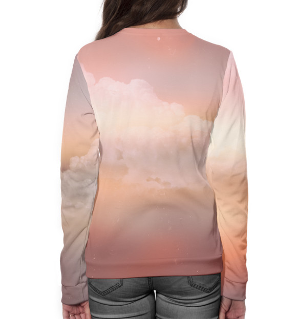 Женский свитшот с изображением Титаник цвета Белый