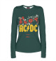 Женский лонгслив AC/DC Highway to Hell