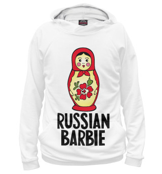 Мужское худи Русская барби