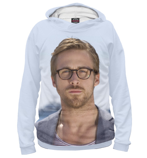 

Худи Print Bar, Белый, Ryan Gosling