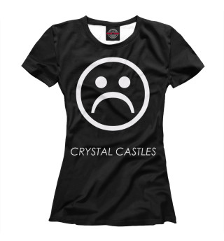 Женская футболка Crystal Castles