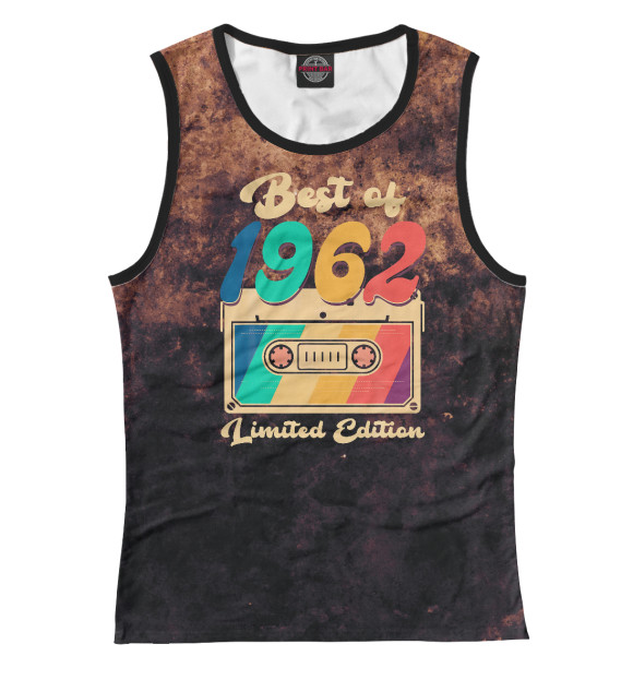 Майка для девочки с изображением Best Of 1962 цвета Белый