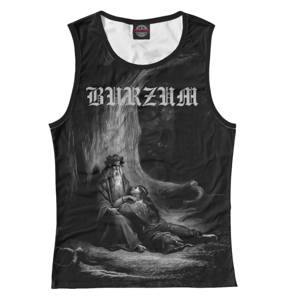 Майка для девочки с изображением Burzum - The Ways of Yore цвета Белый