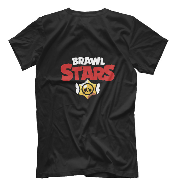 Мужская футболка с изображением Brawl Stars цвета Белый