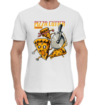 Хлопковая футболка для мальчиков Pizza cutter terror
