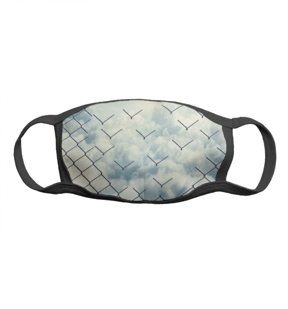 Маска тканевая с изображением Свобода цвета Белый