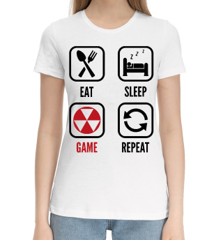 Хлопковая футболка для девочек Fallout Routine