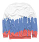 Мужской свитшот Флаг России