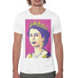 Мужская футболка Молодая Елизавета II