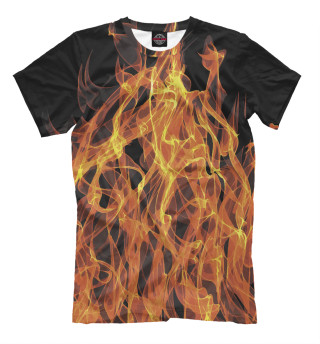 Мужская футболка Flame