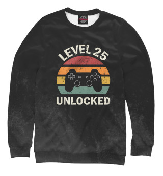 Женский свитшот Level 25 unlocked