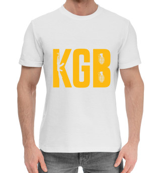 Мужская хлопковая футболка KGB