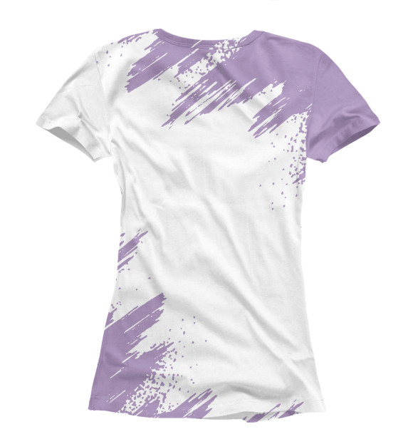 Женская футболка с изображением Черепашки-ниндзя Донателло цвета Белый