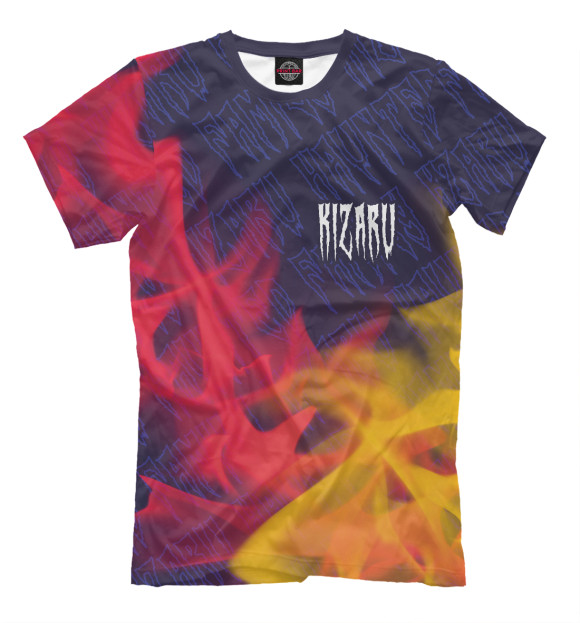 Мужская футболка с изображением Kizaru / Кизару цвета Белый