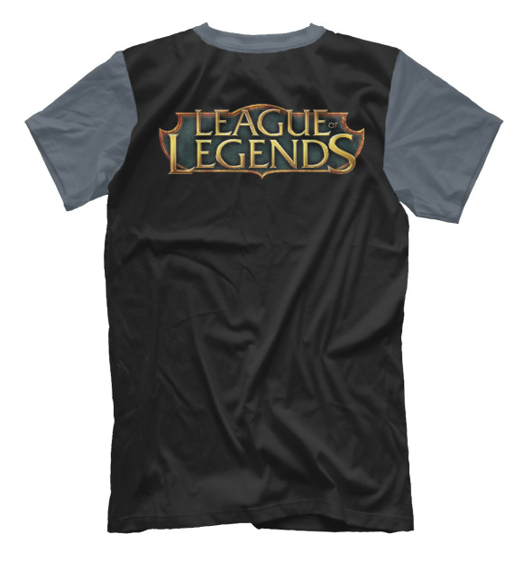 Мужская футболка с изображением League of legends цвета Белый