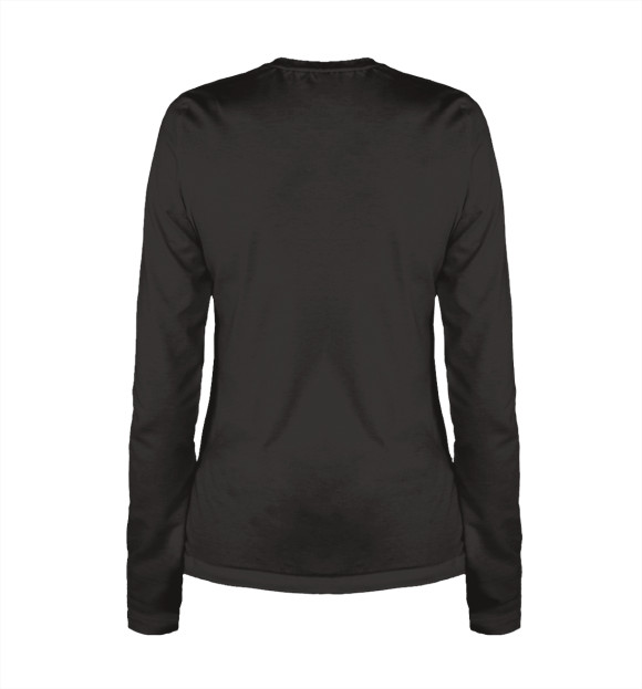 Женский лонгслив с изображением Мистер Нет! цвета Белый