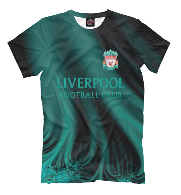 Футболка для мальчиков с изображением Liverpool цвета Белый