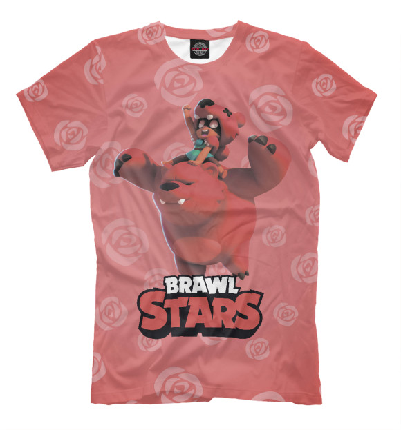 Футболка для мальчиков с изображением Brawl stars Nita цвета Белый