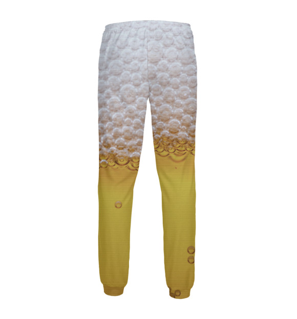 Мужские спортивные штаны с изображением Пиво цвета Белый