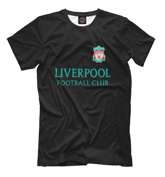 Футболка для мальчиков с изображением Liverpool цвета Белый