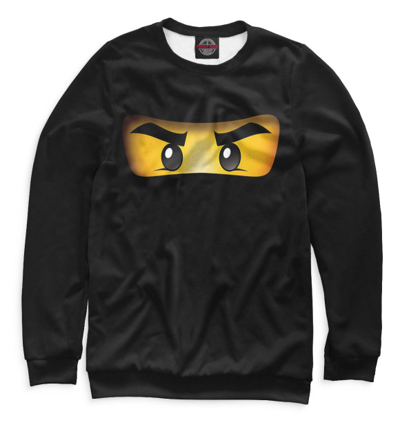 Свитшот для девочек с изображением Ninjago цвета Белый