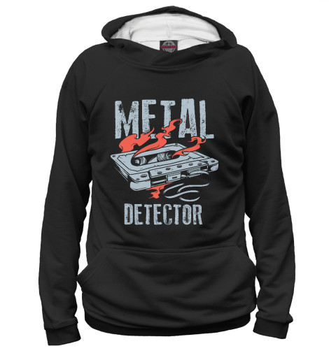 

Худи Print Bar, Белый, Metal detector
