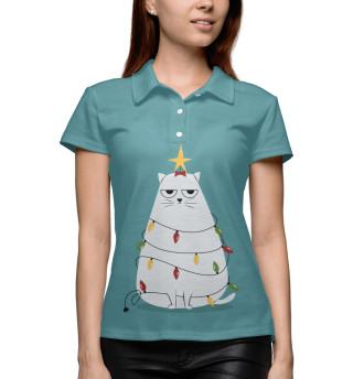 Cute christmas cat