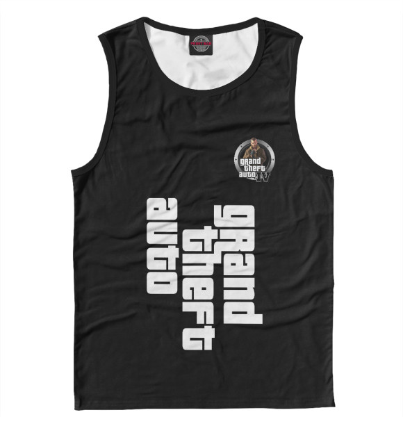 Майка для мальчика с изображением GTA4 цвета Белый