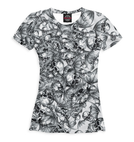 

Футболки Print Bar, Белый, Avenged Sevenfold