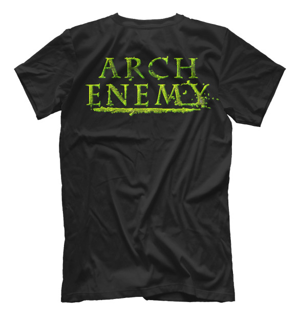 Мужская футболка с изображением Arch Enemy цвета Белый