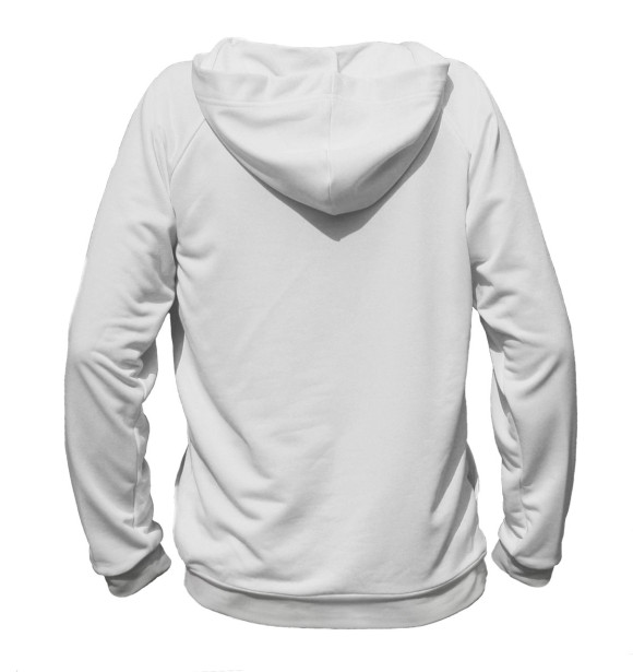 Мужское худи с изображением Аниме цвета Белый