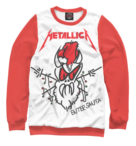 

Свитшоты Print Bar, Белый, Metallica