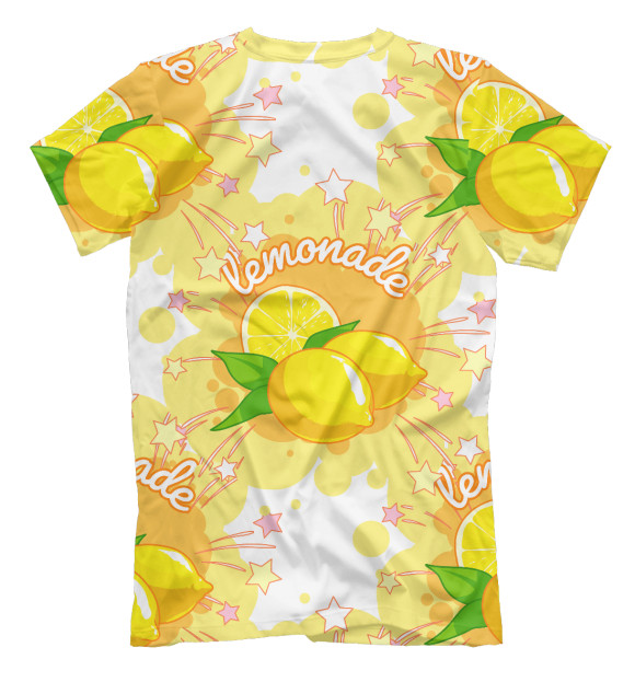 Мужская футболка с изображением Lemonade цвета Белый