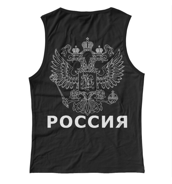 Женская майка с изображением Гиревой спорт цвета Белый