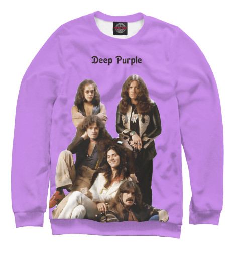

Свитшоты Print Bar, Белый, Deep Purple