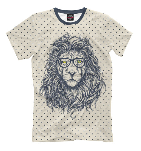 

Футболки Print Bar, Бежевый, SWAG Lion