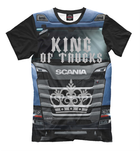 Футболки Print Bar SCANIA - король грузовиков