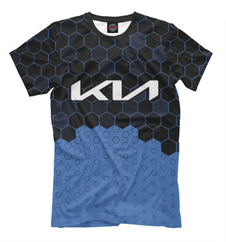 Мужская футболка Kia 2021 - Соты