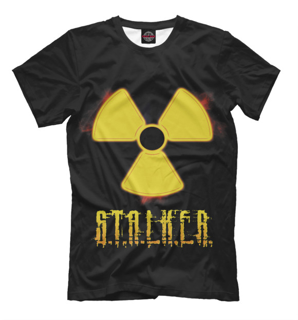 Футболка для мальчиков с изображением S.T.A.L.K.E.R. цвета Белый