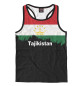 Мужская майка-борцовка Tajikistan