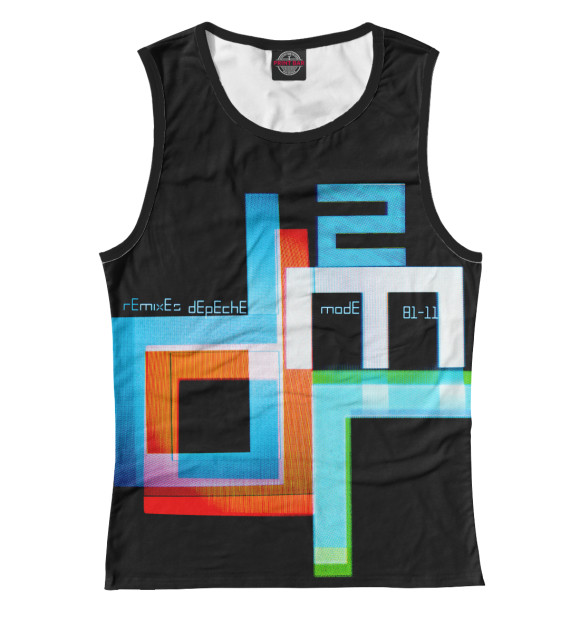 Майка для девочки с изображением Remixes 2 цвета Белый