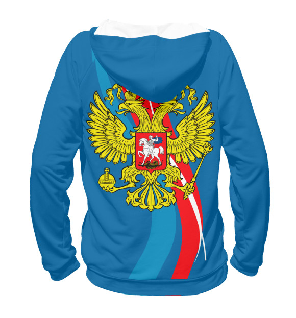 Женское худи с изображением Герб Вадим цвета Белый
