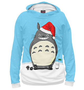 Женское худи New Year Totoro