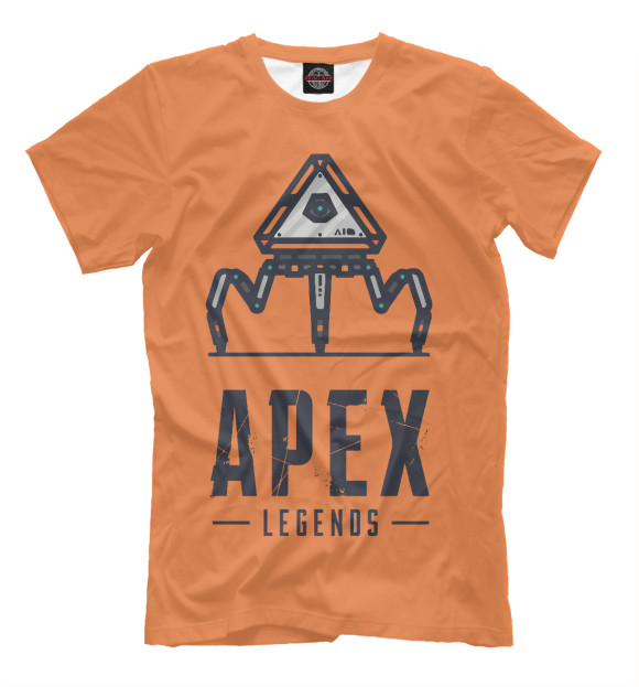 Футболка для мальчиков с изображением Apex legends loot drone цвета Темно-бежевый