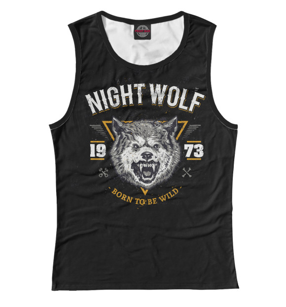 Майка для девочки с притом Год рождения 1973 цвета Белый Майка для девочки с изображением Год рождения 1973 цвета Белый