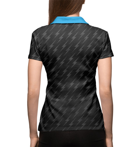 

Поло Print Bar, Белый, Кот байкер