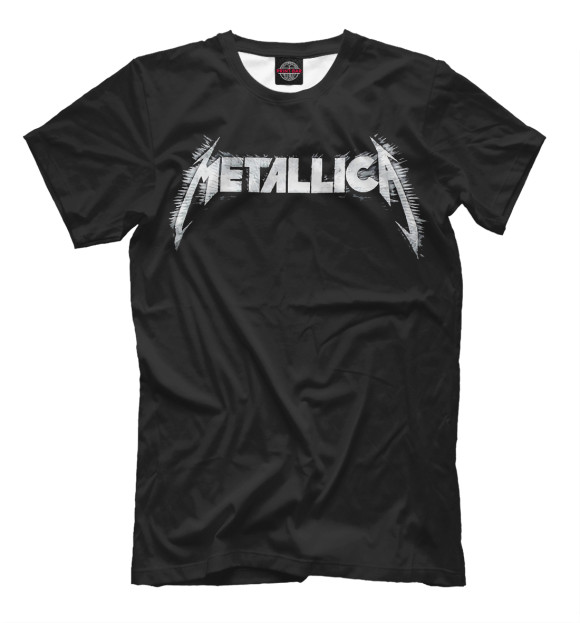 Футболка для мальчиков с изображением Metallica цвета Черный
